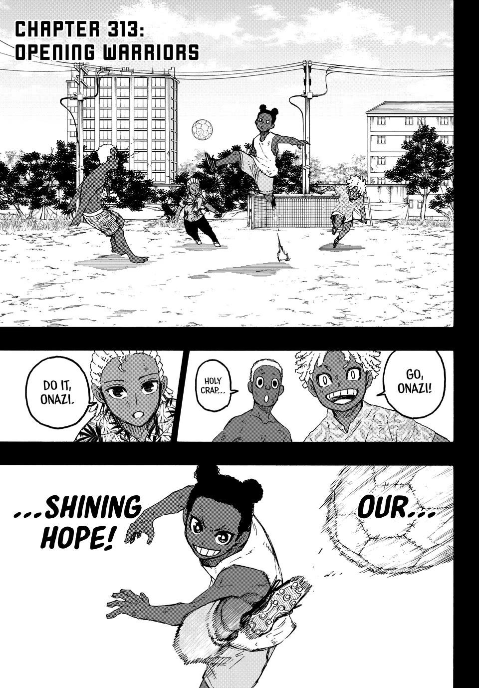 Blue Lock chapter 313 page 1