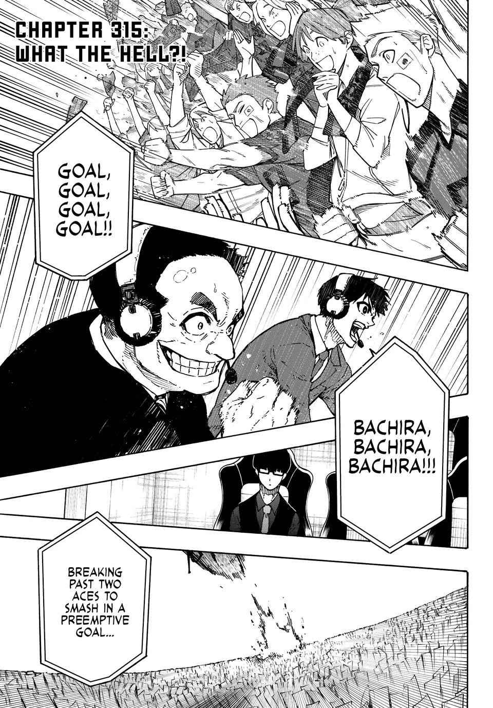 Blue Lock chapter 315 page 1