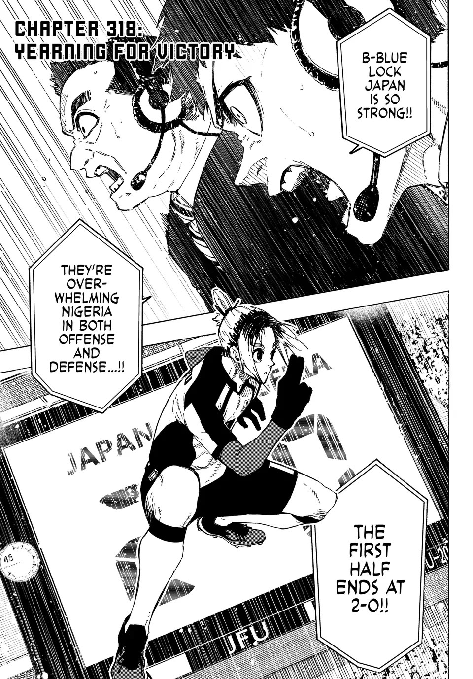 Blue Lock chapter 318 page 1