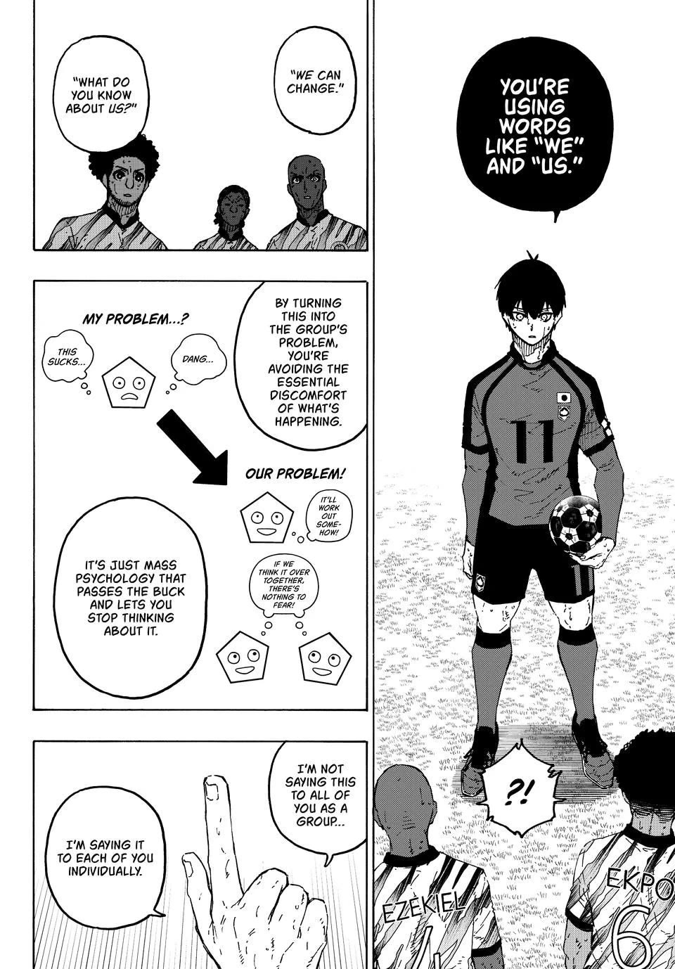 Blue Lock chapter 321 page 13