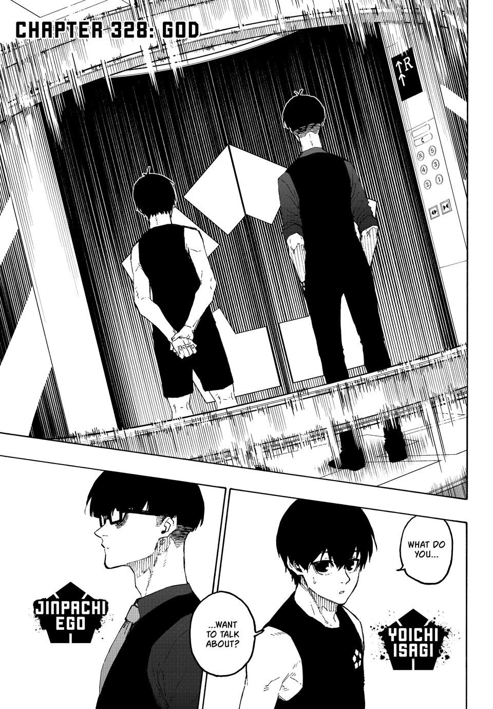 Blue Lock chapter 328 page 1
