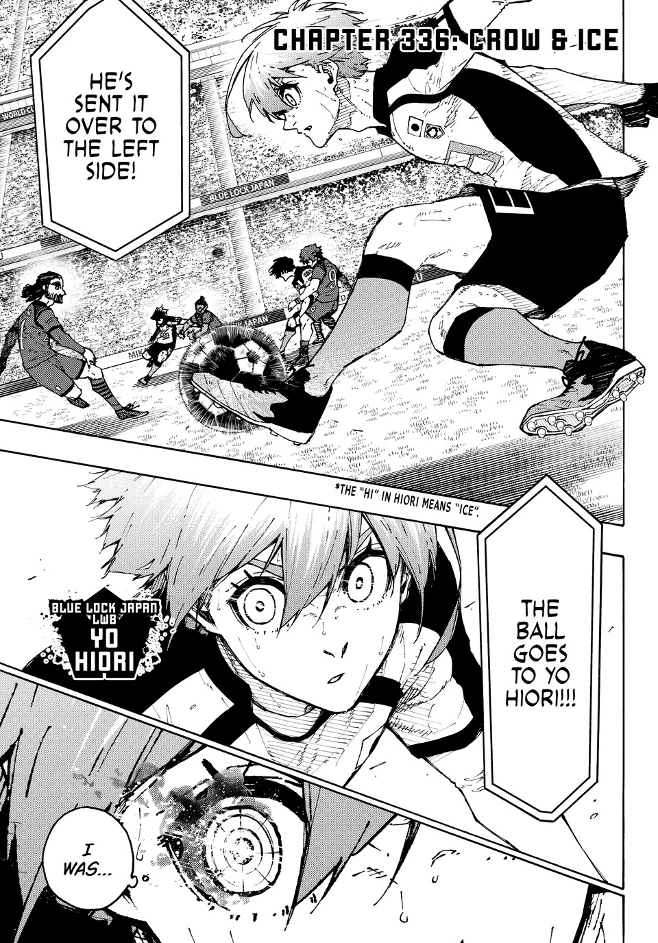 Blue Lock chapter 336 page 1