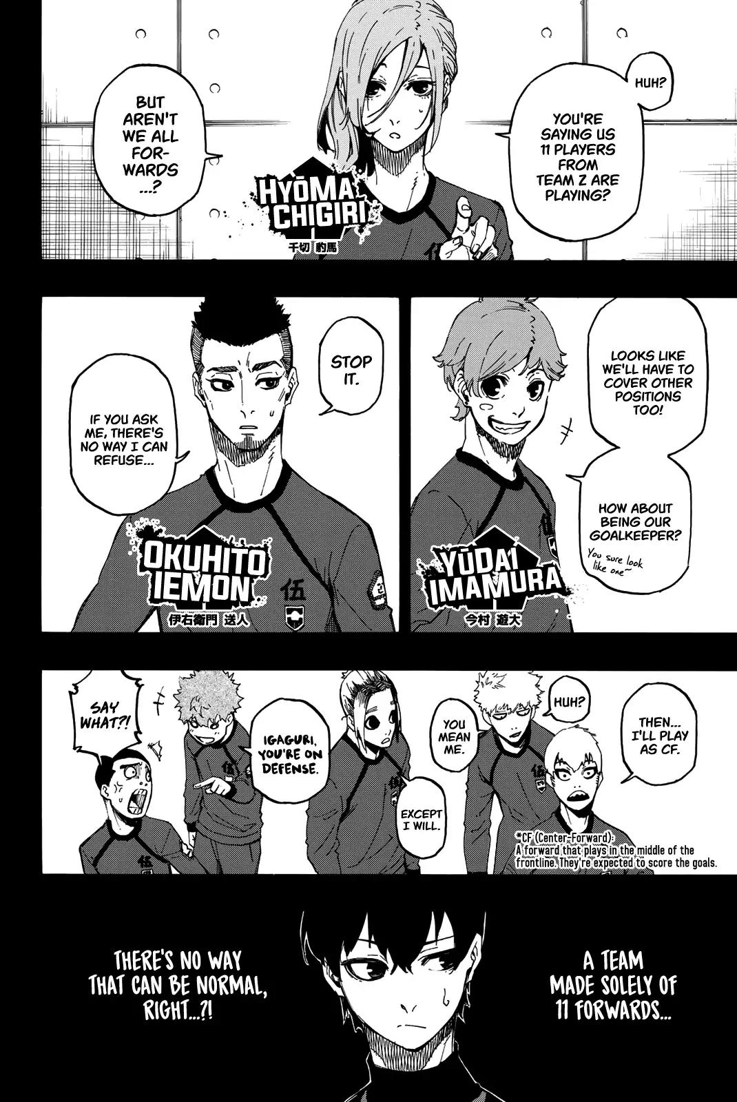 Blue Lock chapter 4 page 11