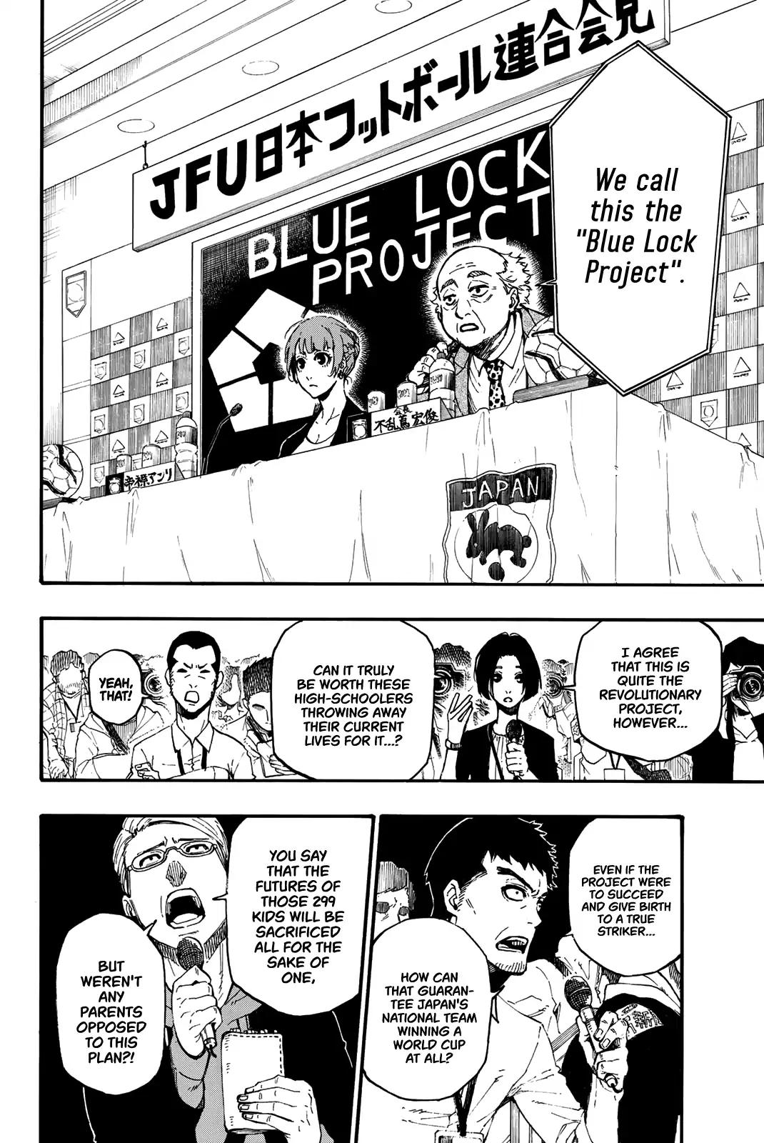 Blue Lock chapter 4 page 7