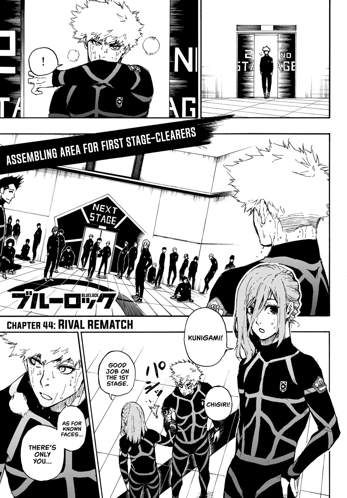 Blue Lock chapter 44 page 1