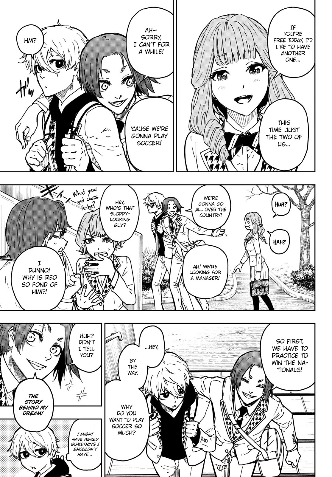 Blue Lock: EPISODE Nagi chapter 1 page 14