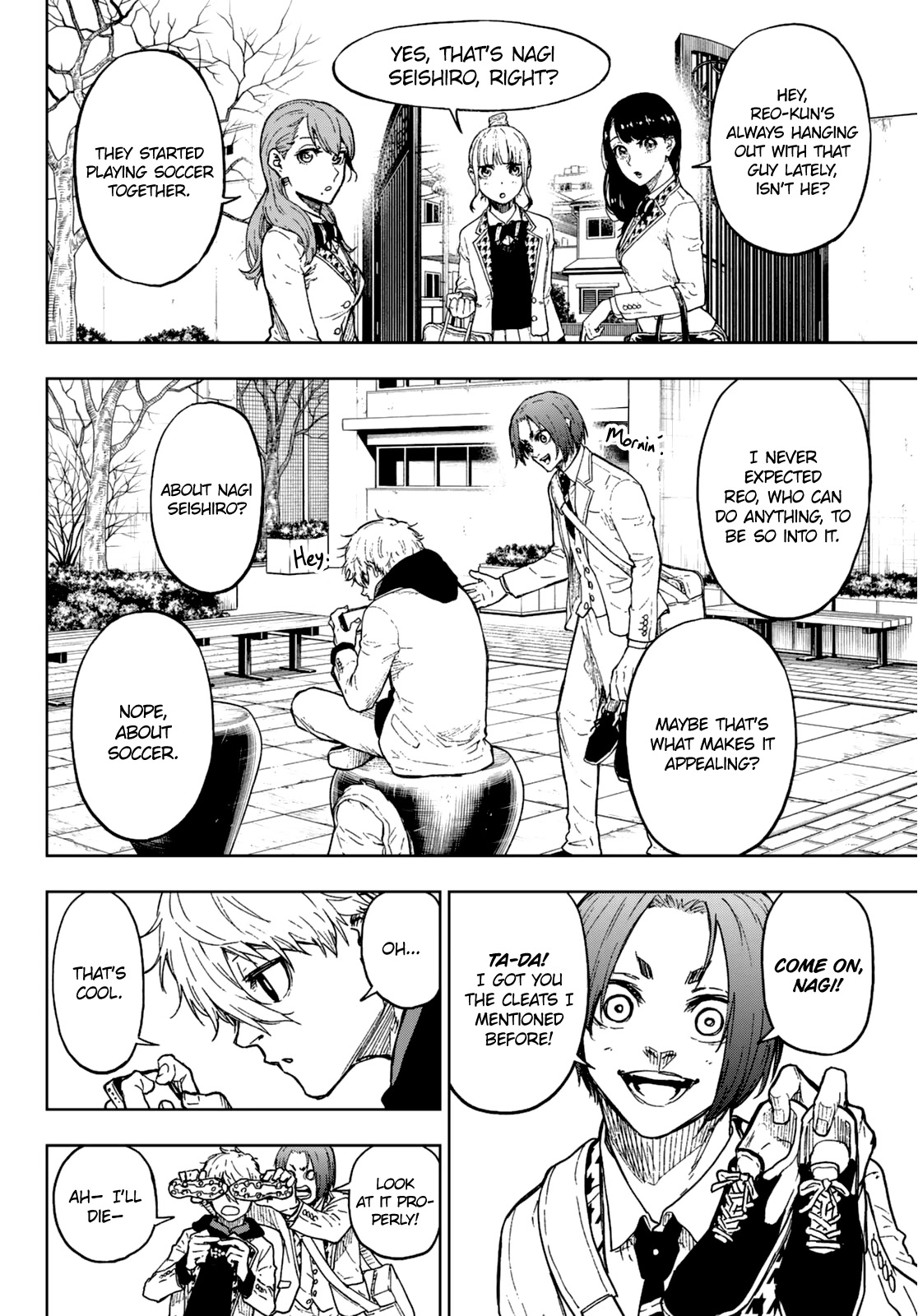 Blue Lock: EPISODE Nagi chapter 2 page 4