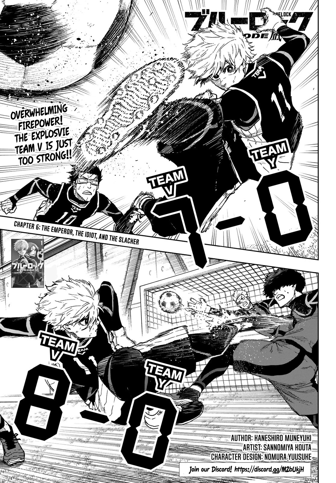 Blue Lock: EPISODE Nagi chapter 6 page 2