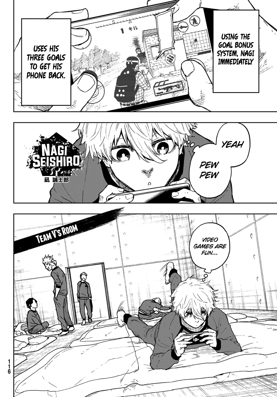 Blue Lock: EPISODE Nagi chapter 6 page 4
