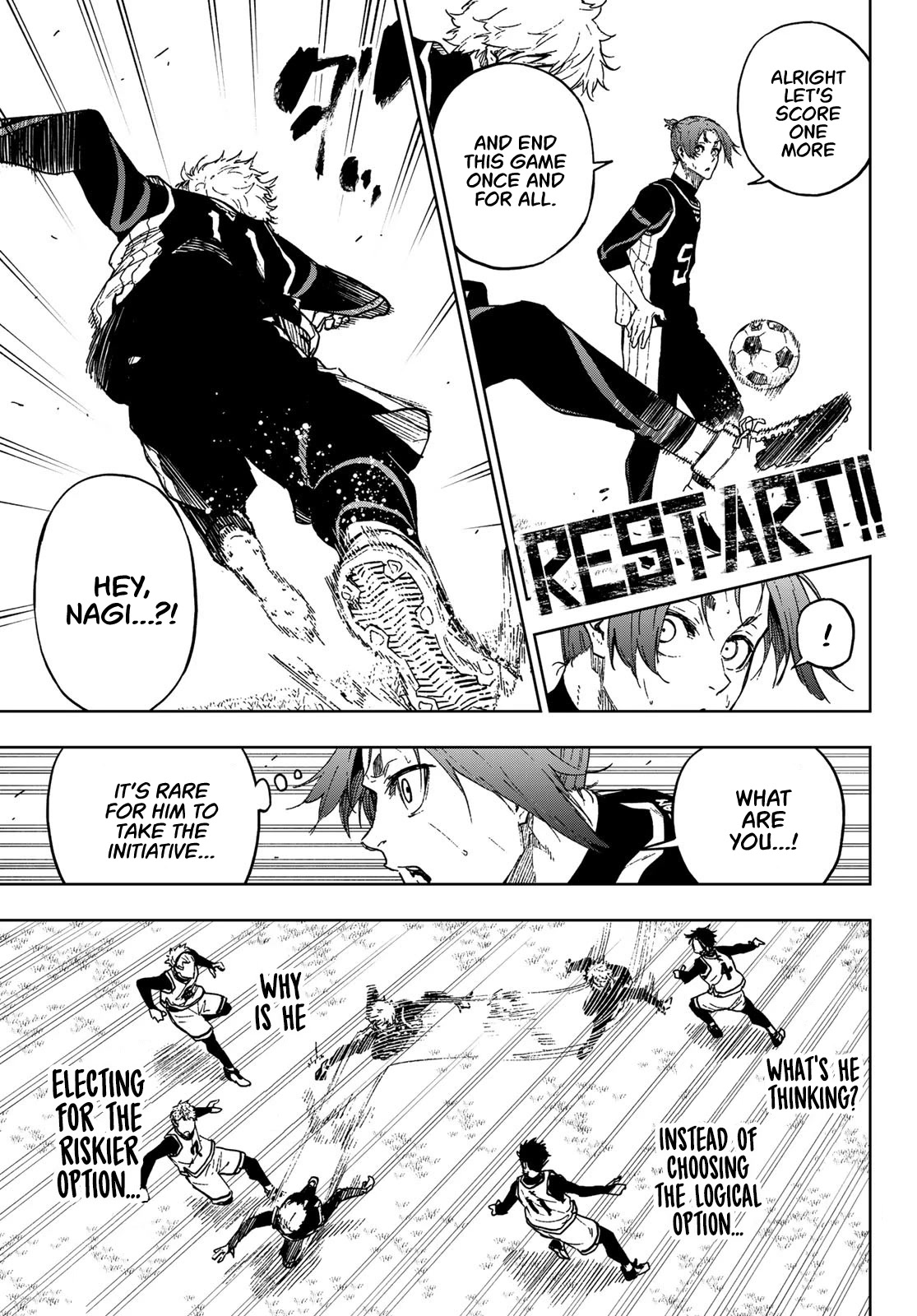 Blue Lock: EPISODE Nagi chapter 9 page 10