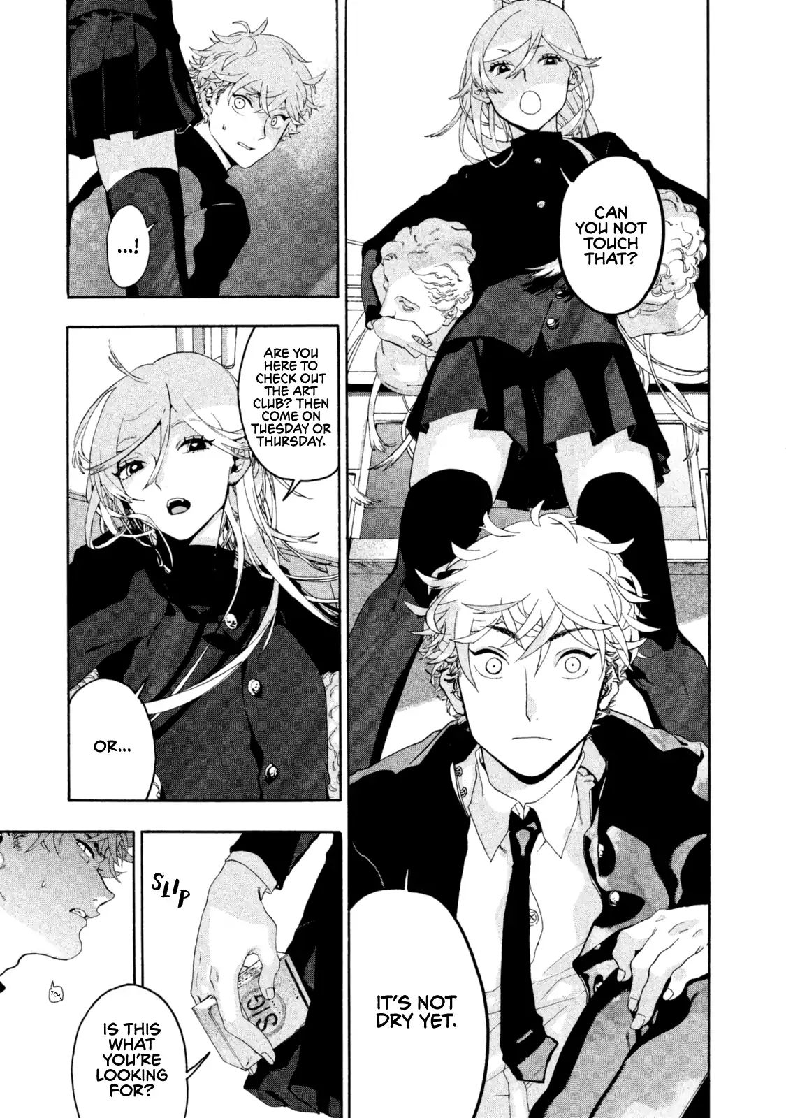 Blue Period chapter 1 page 25