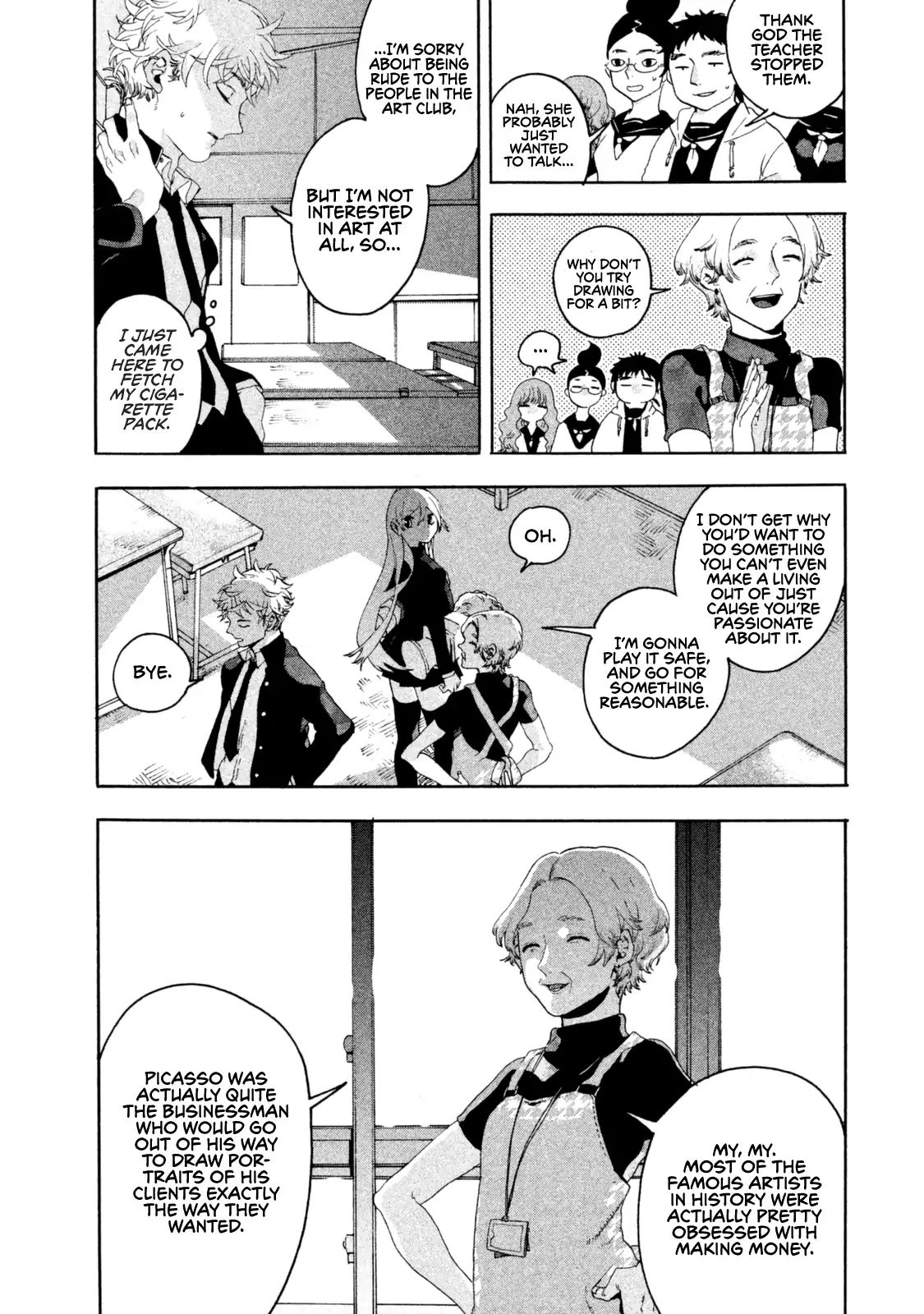 Blue Period chapter 1 page 30