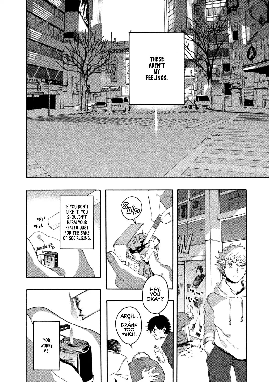 Blue Period chapter 1 page 38