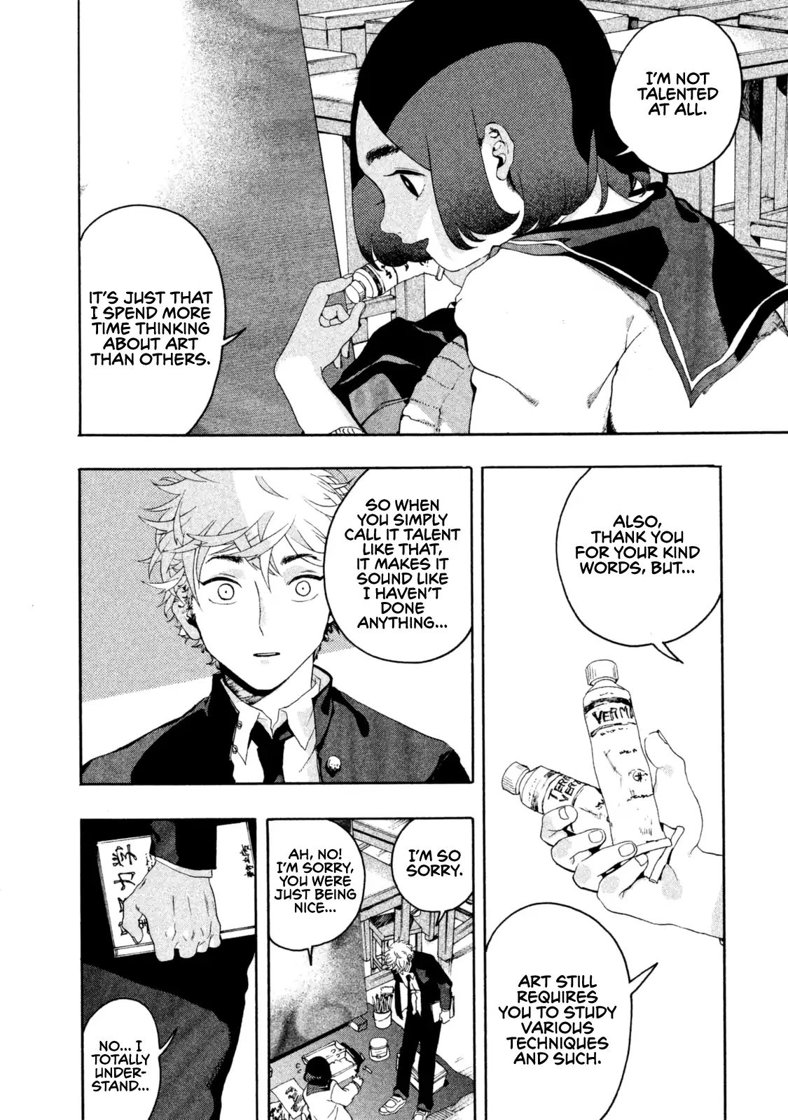 Blue Period chapter 1 page 46