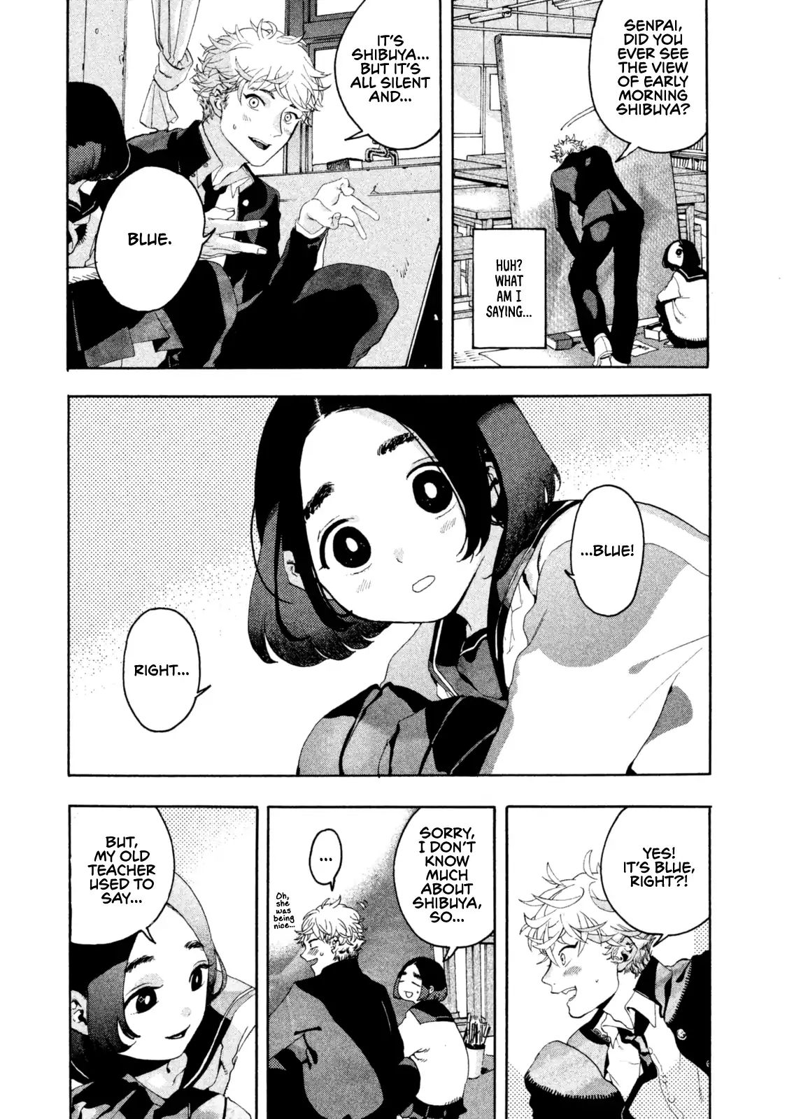 Blue Period chapter 1 page 47