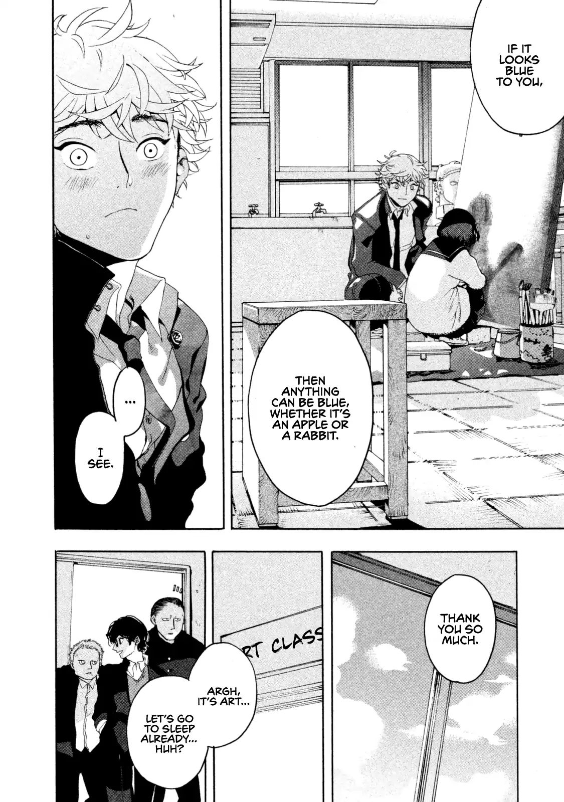 Blue Period chapter 1 page 48