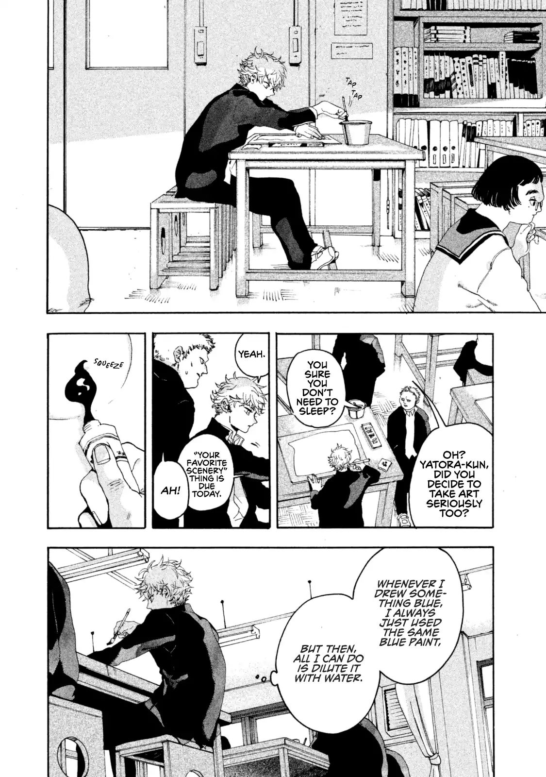 Blue Period chapter 1 page 49