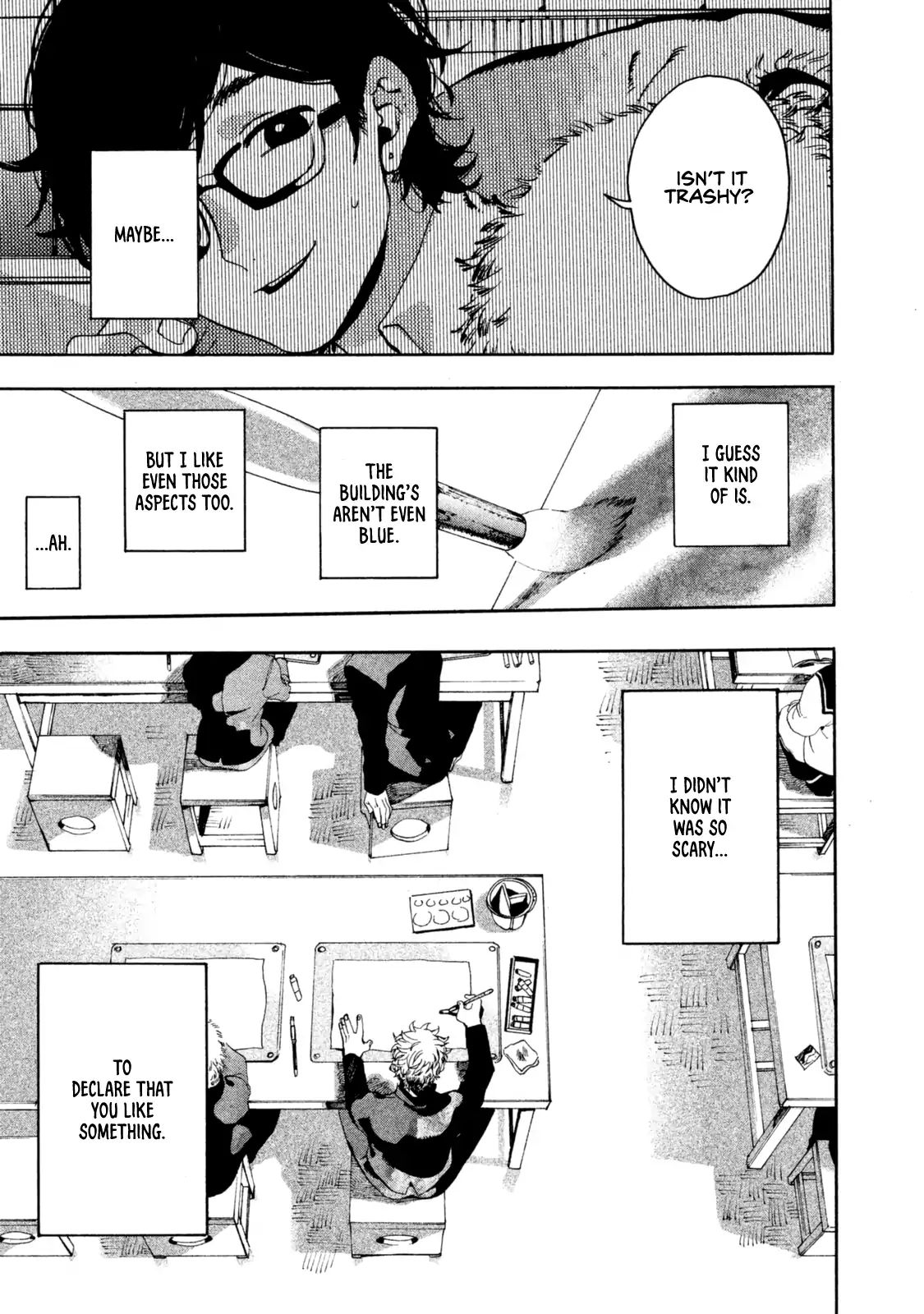 Blue Period chapter 1 page 54