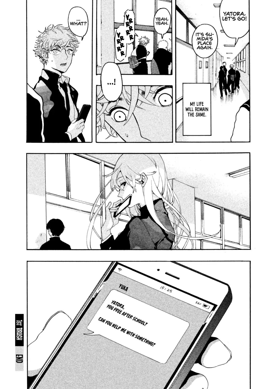 Blue Period chapter 1 page 61