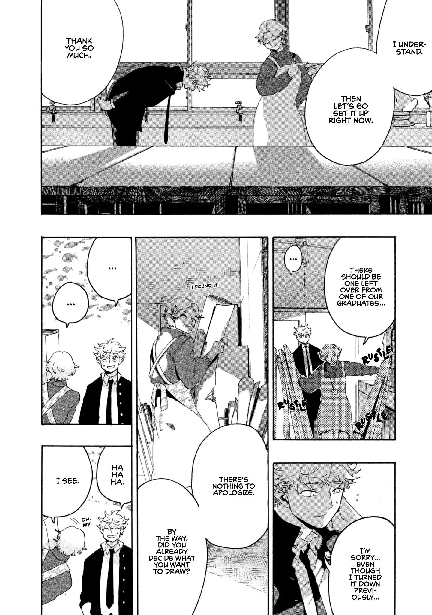 Blue Period chapter 10 page 17