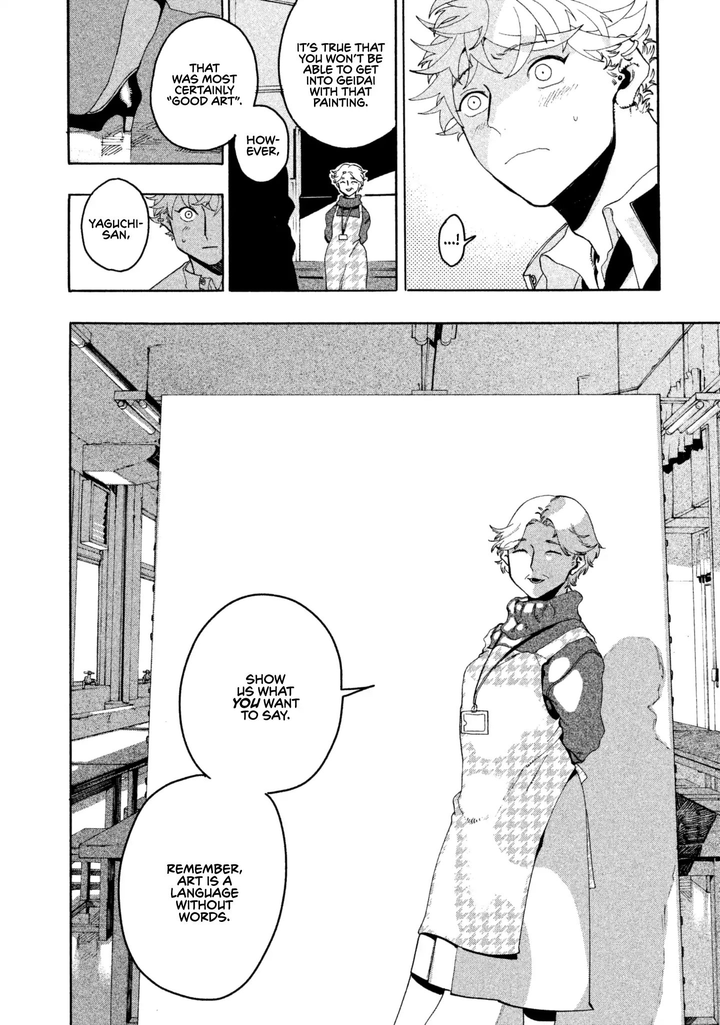 Blue Period chapter 10 page 21