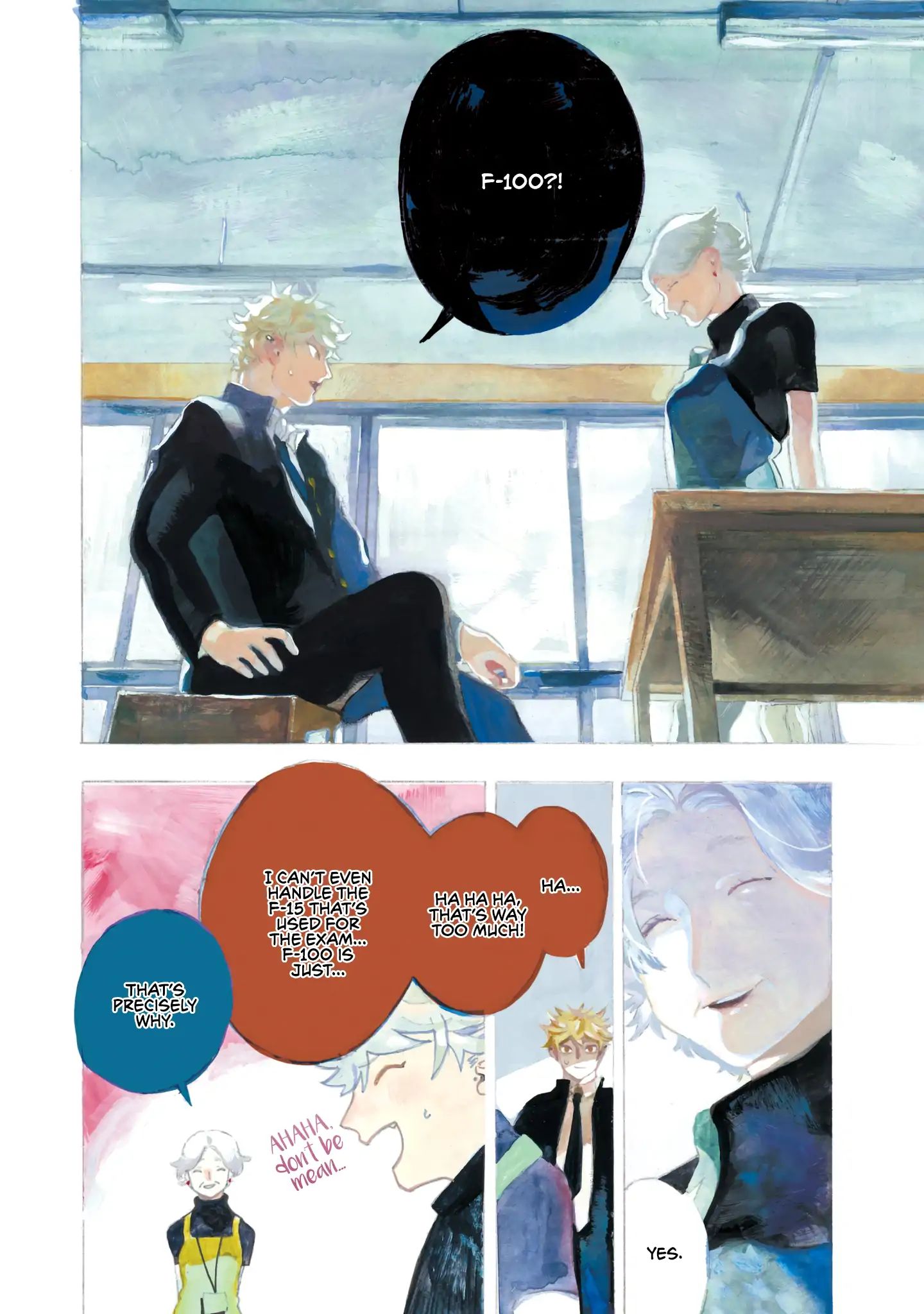 Blue Period chapter 10 page 3