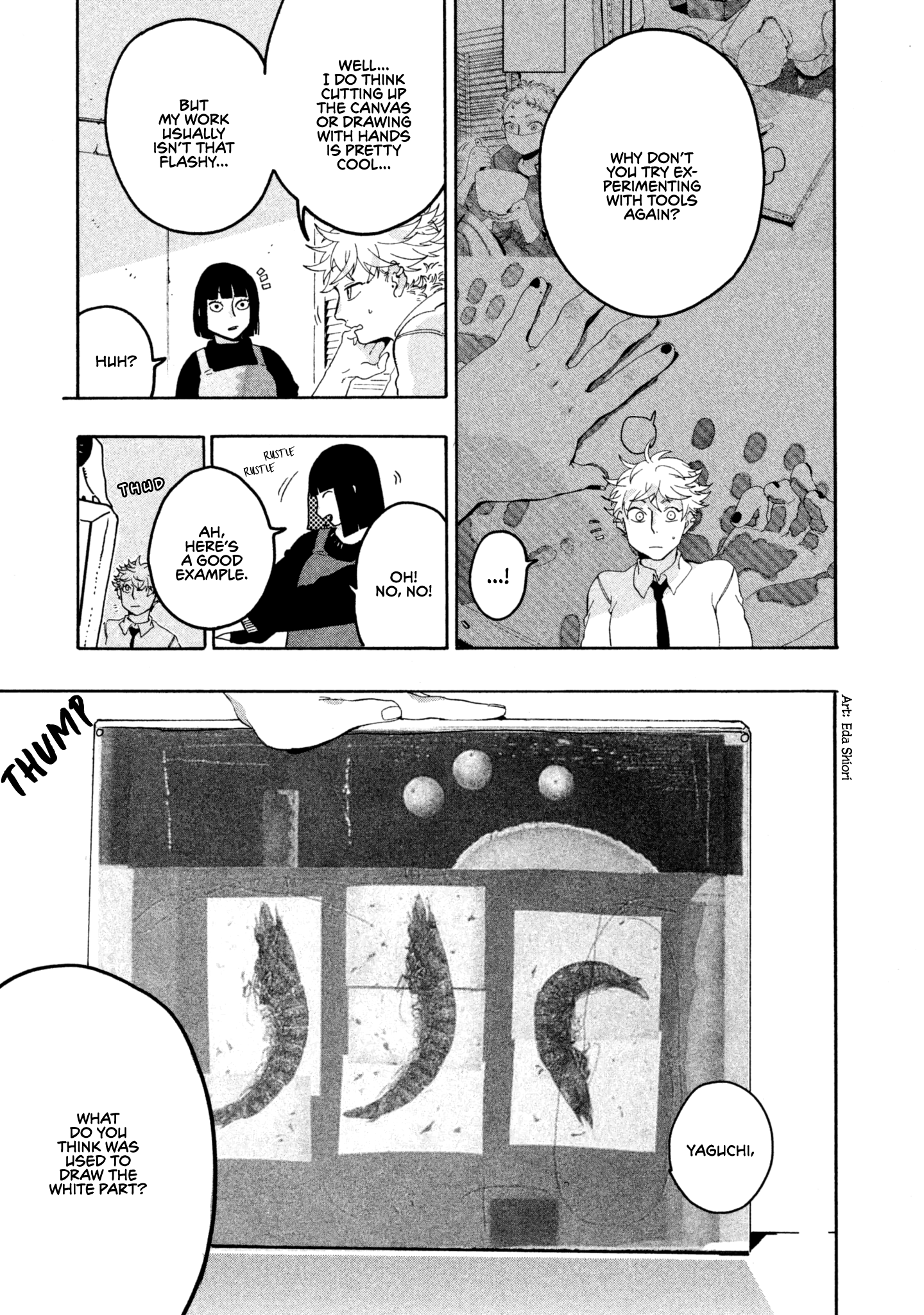 Blue Period chapter 12 page 18