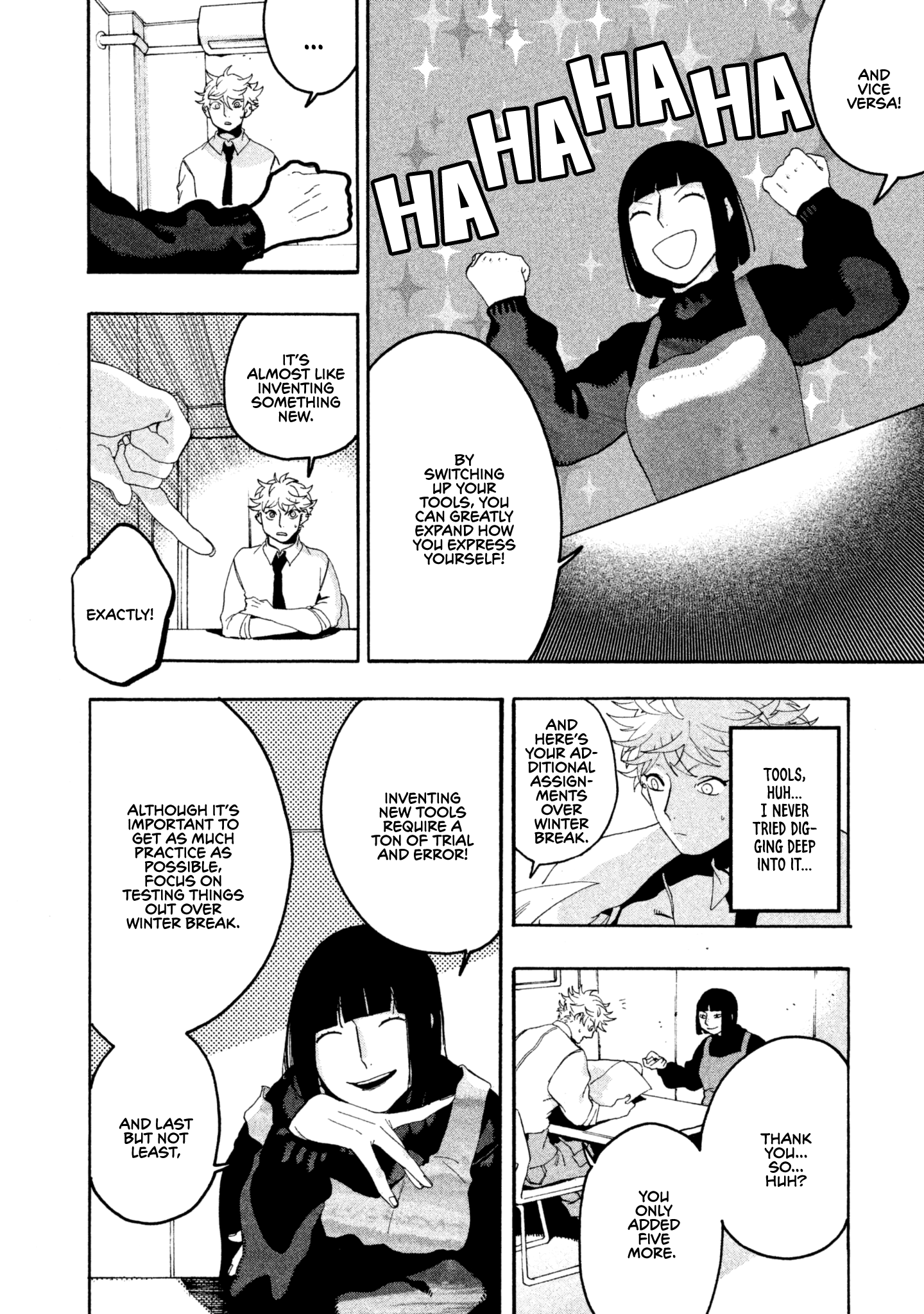 Blue Period chapter 12 page 21