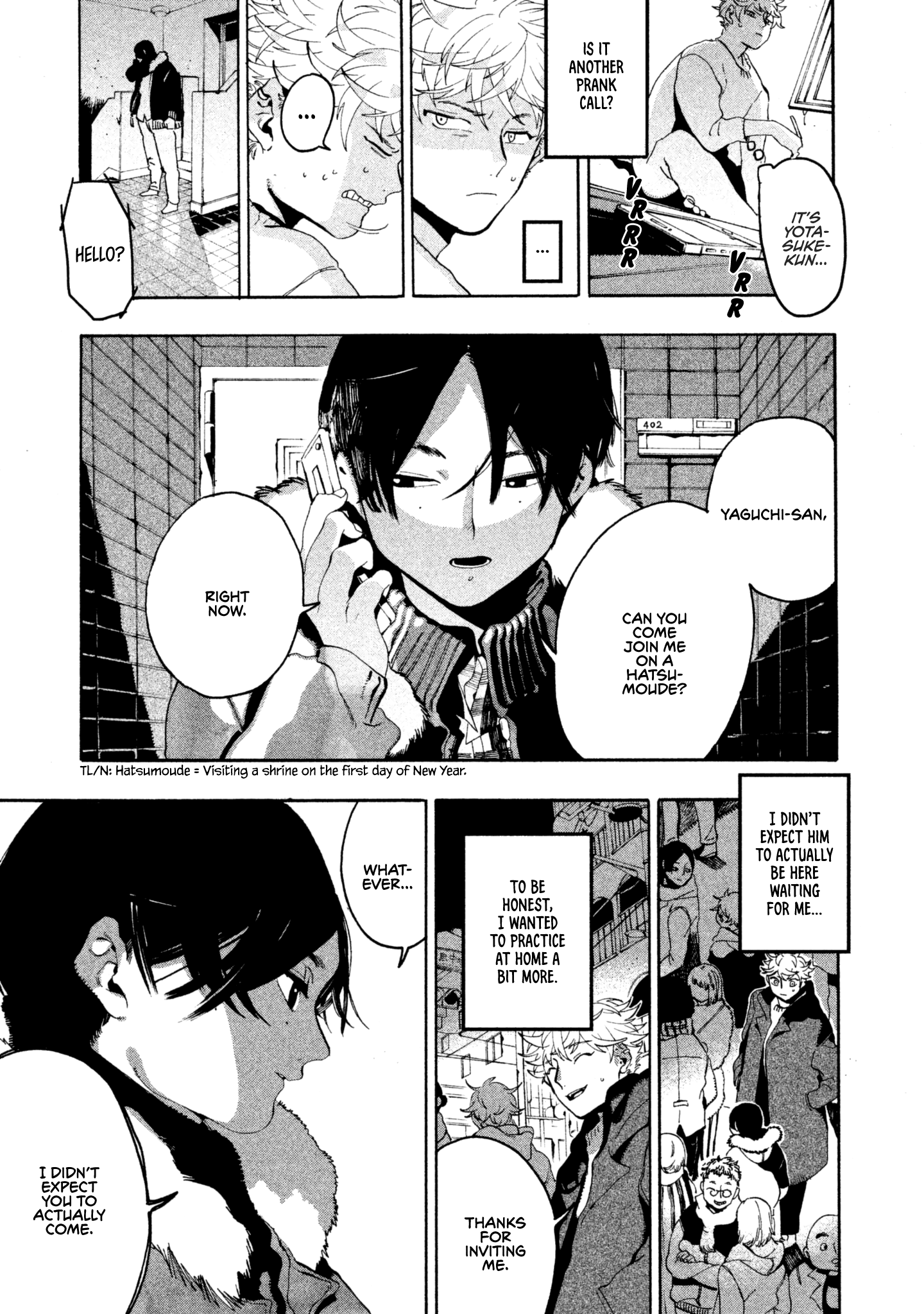 Blue Period chapter 12 page 28