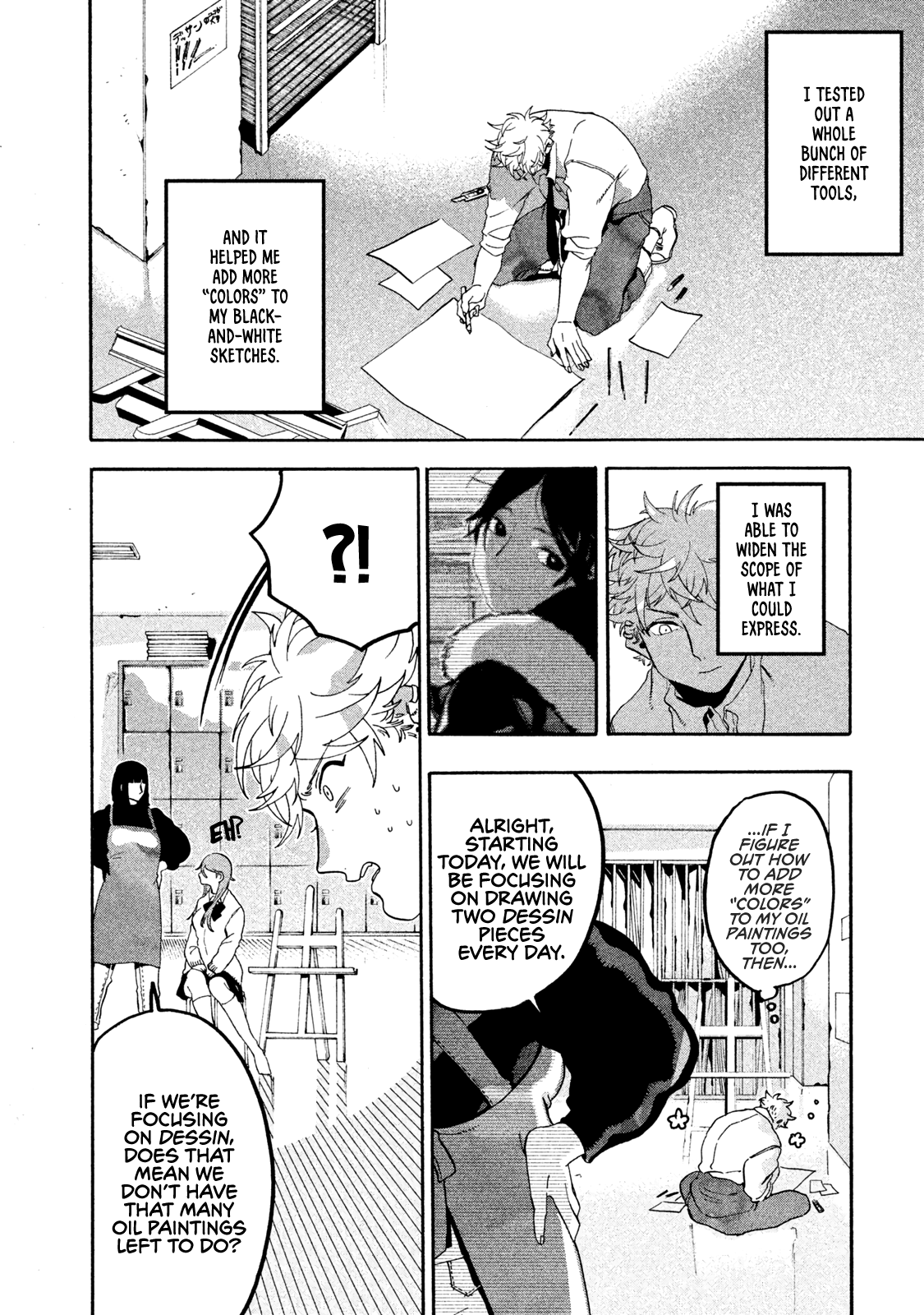 Blue Period chapter 13 page 13