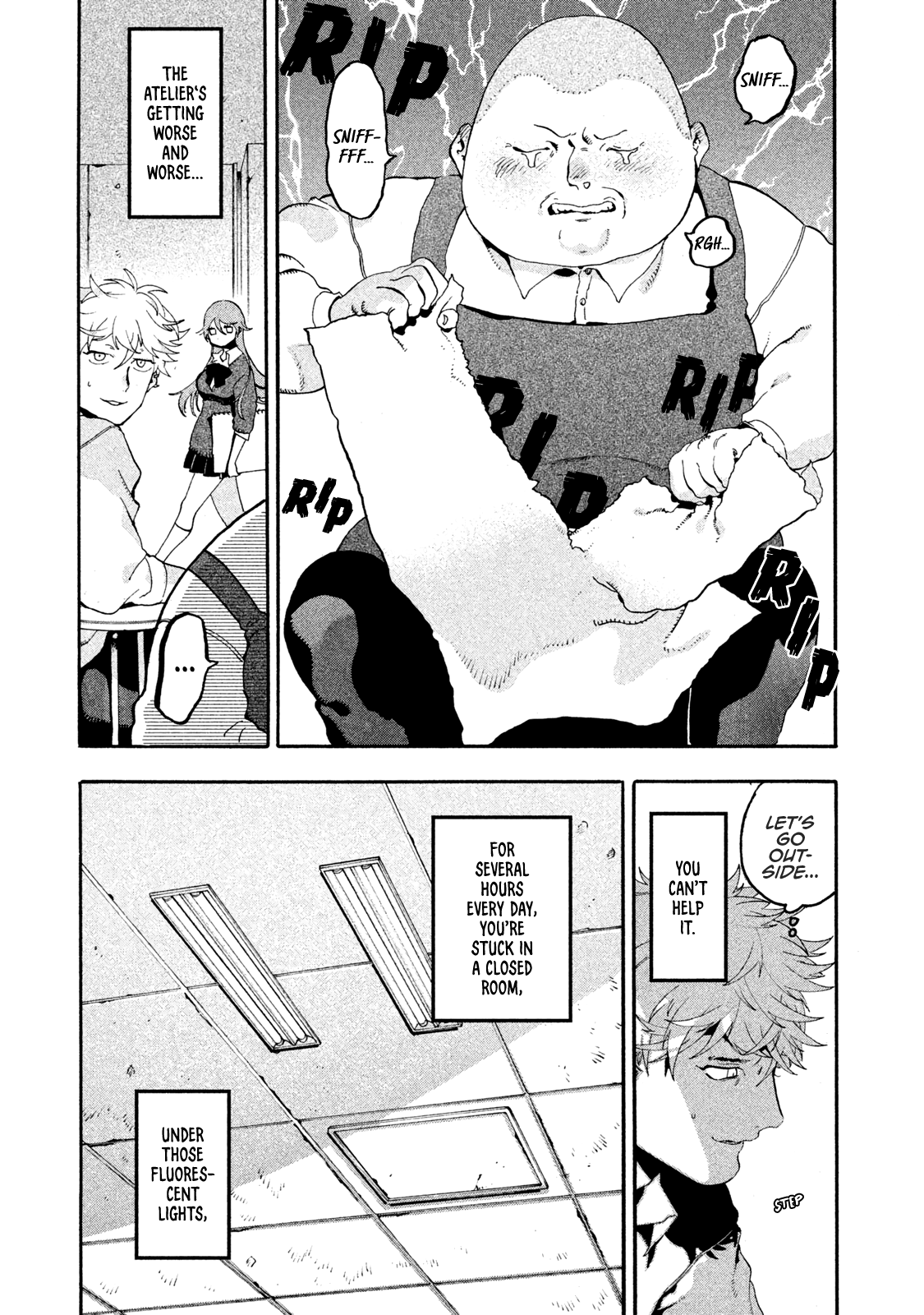 Blue Period chapter 13 page 36