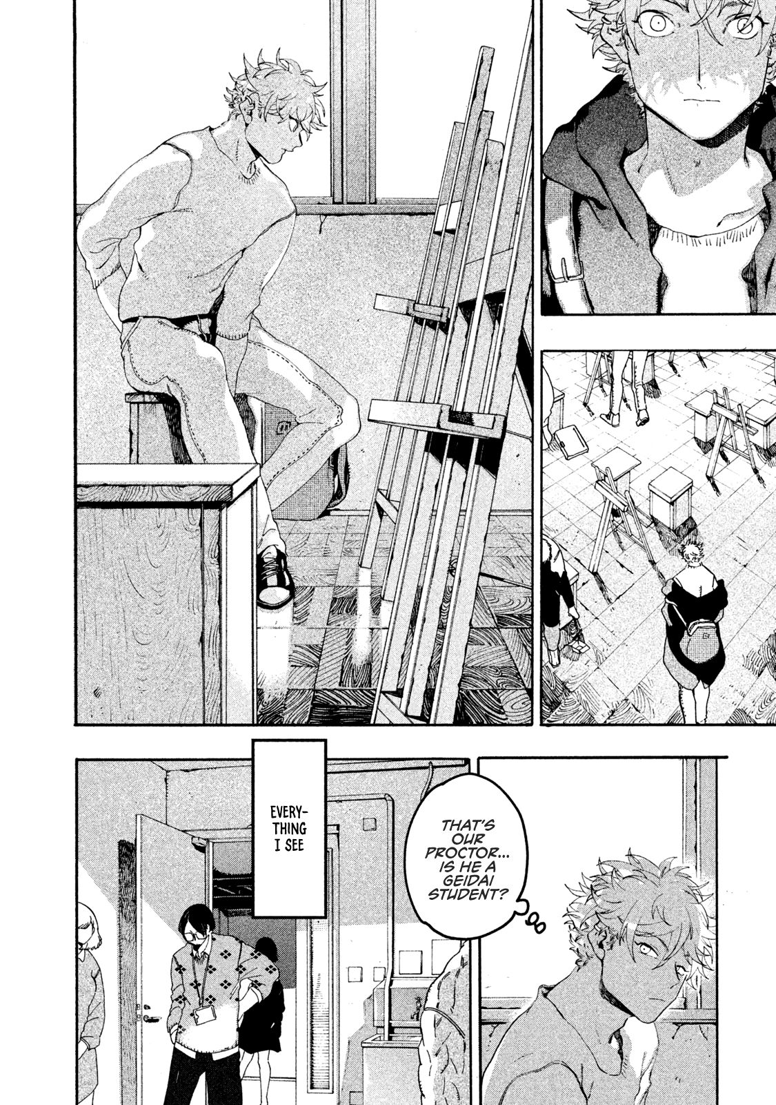 Blue Period chapter 15 page 40