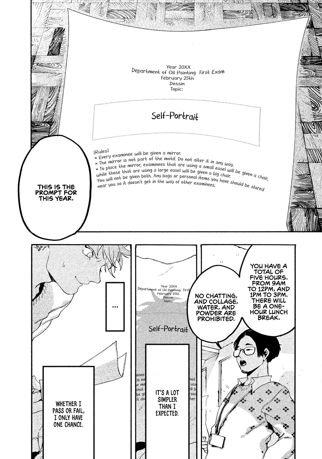 Blue Period chapter 15 page 42