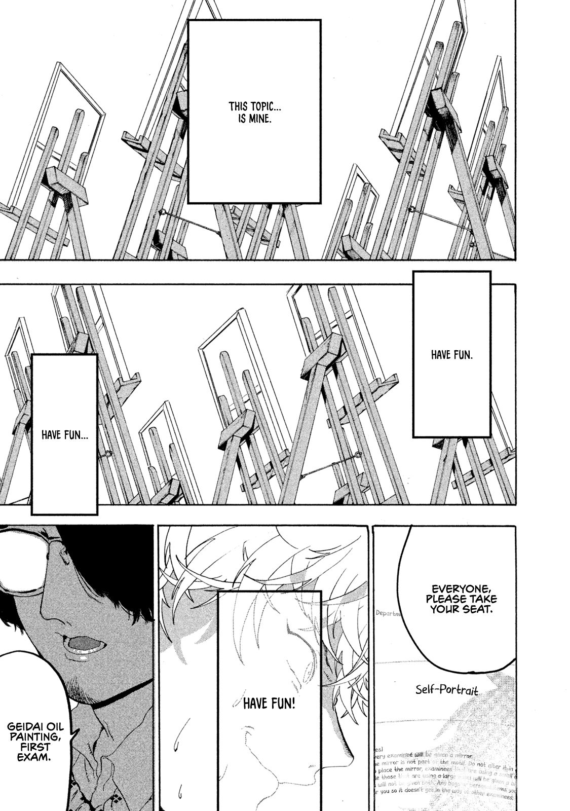 Blue Period chapter 15 page 43