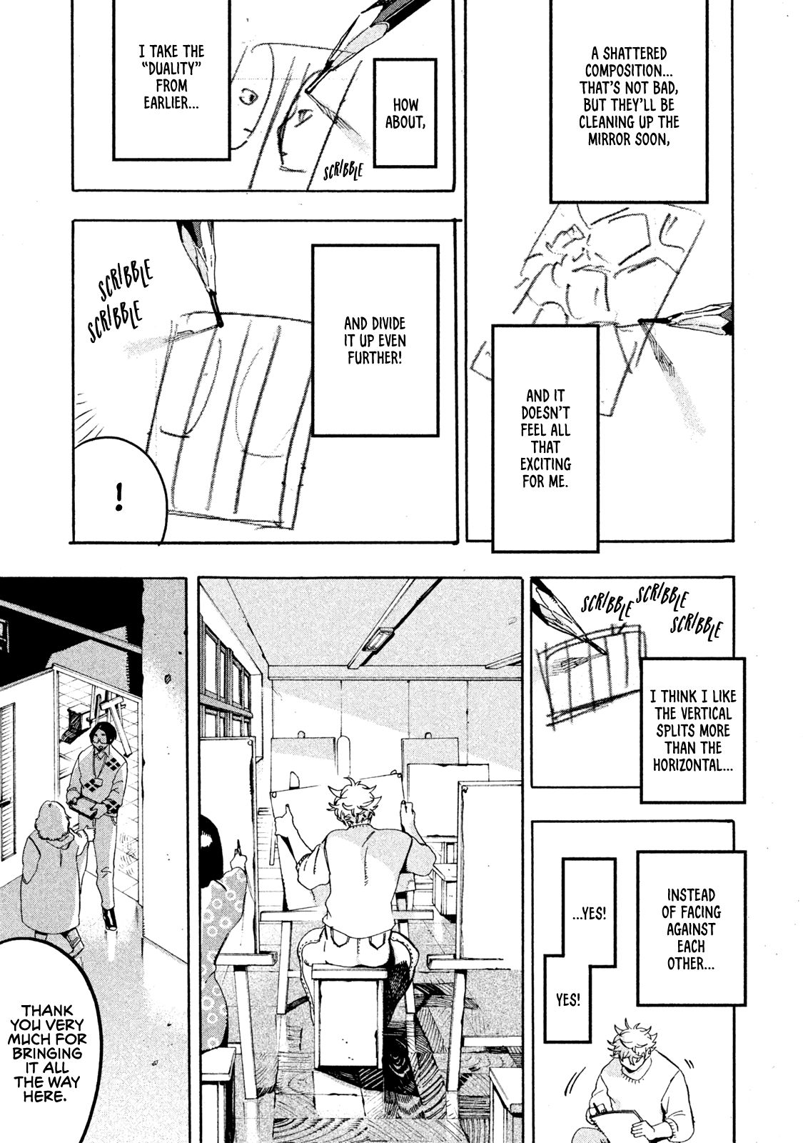 Blue Period chapter 16 page 19