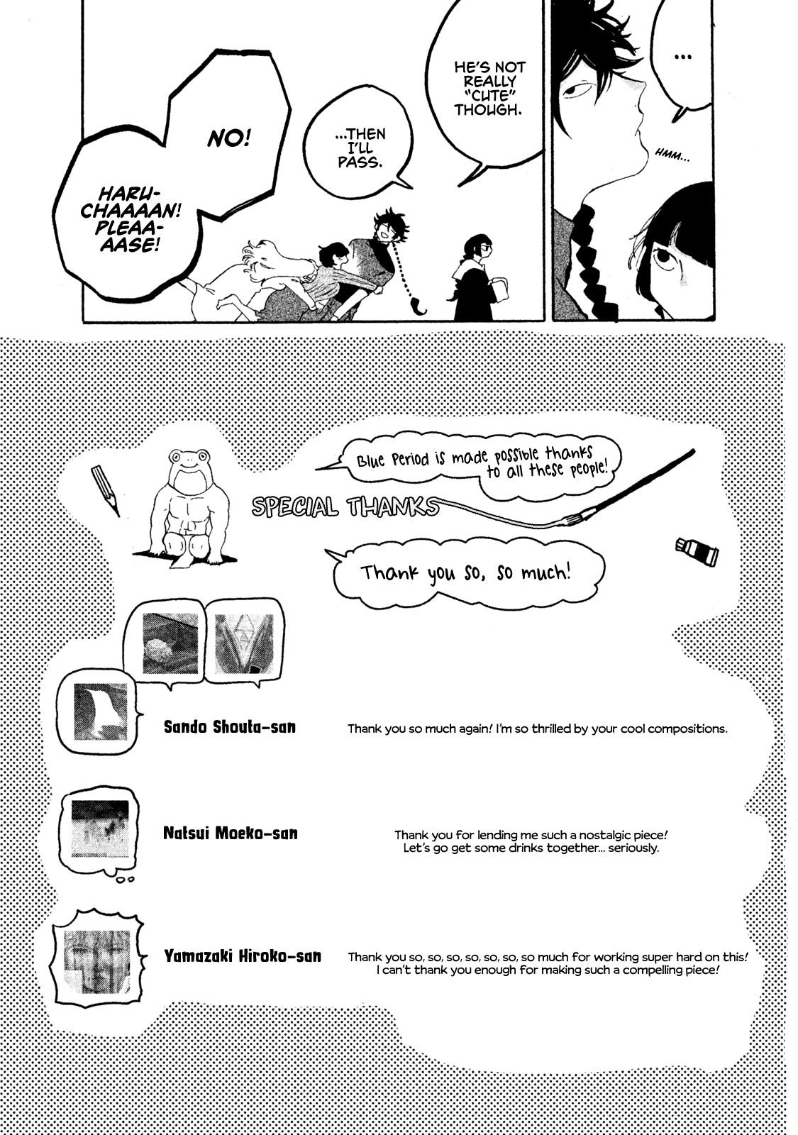 Blue Period chapter 16 page 46