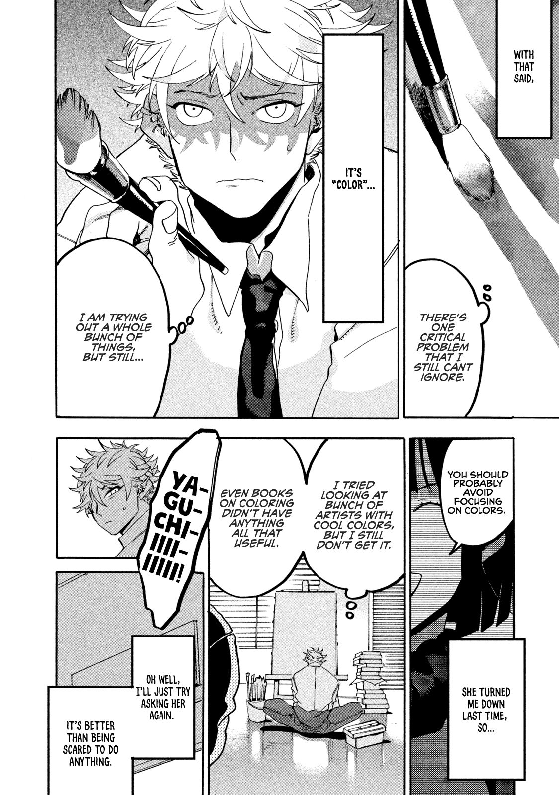 Blue Period chapter 18 page 8