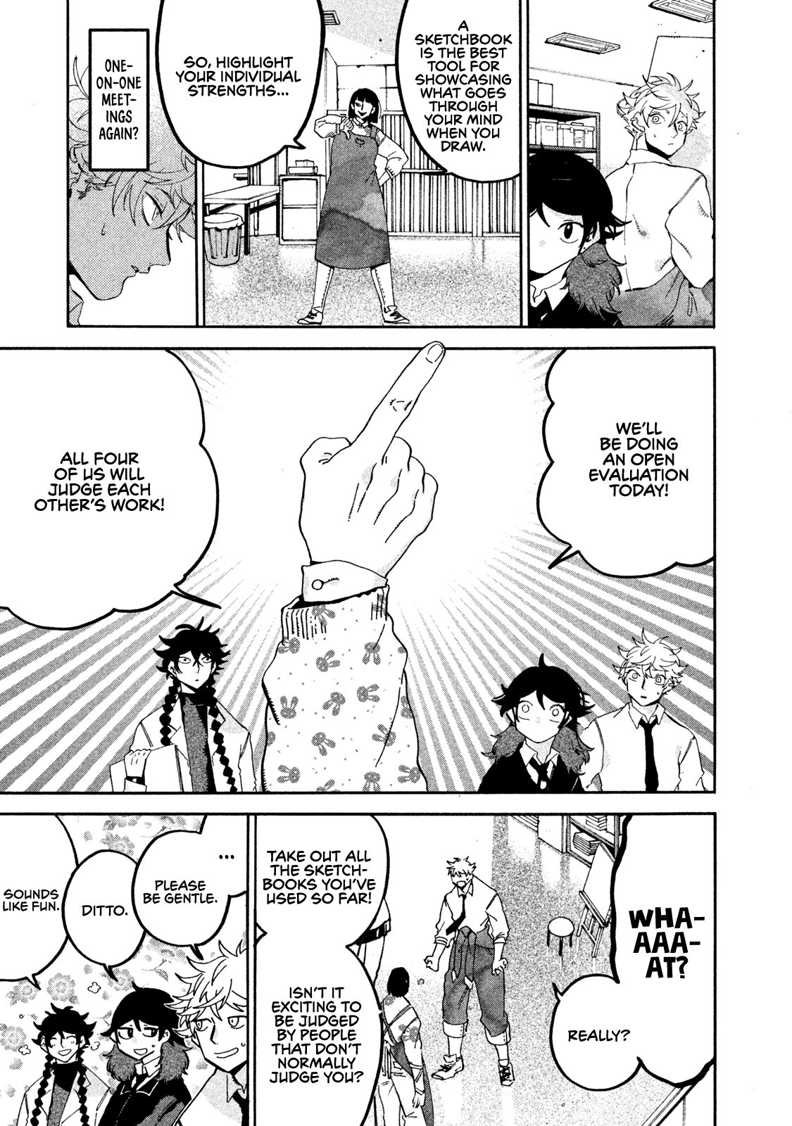 Blue Period chapter 19 page 15