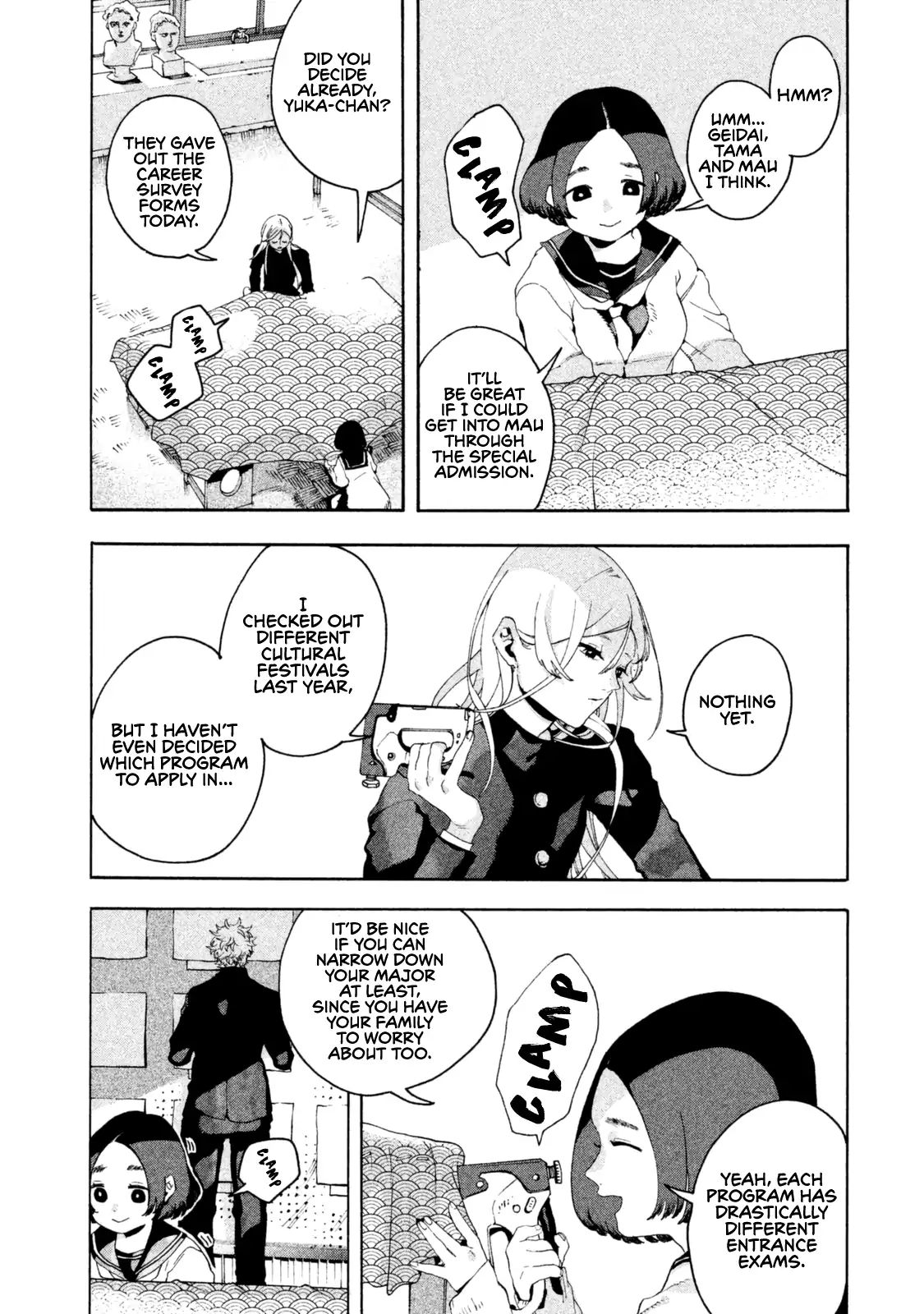 Blue Period chapter 2 page 10