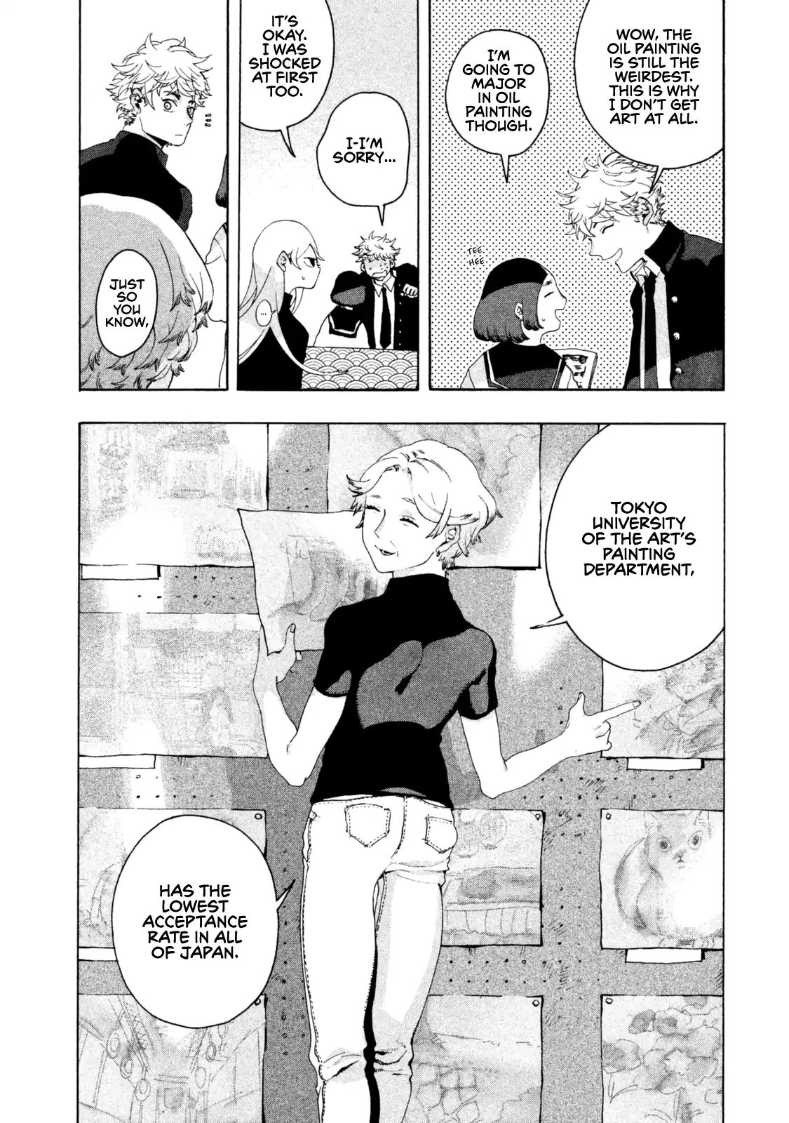 Blue Period chapter 2 page 14