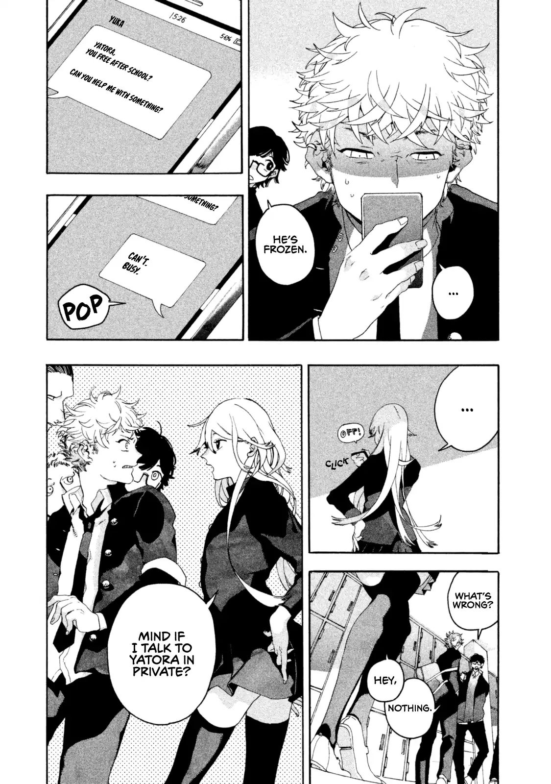 Blue Period chapter 2 page 3