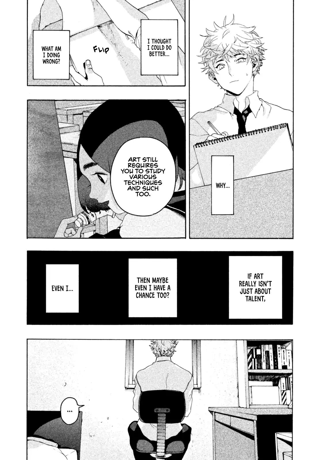 Blue Period chapter 2 page 34