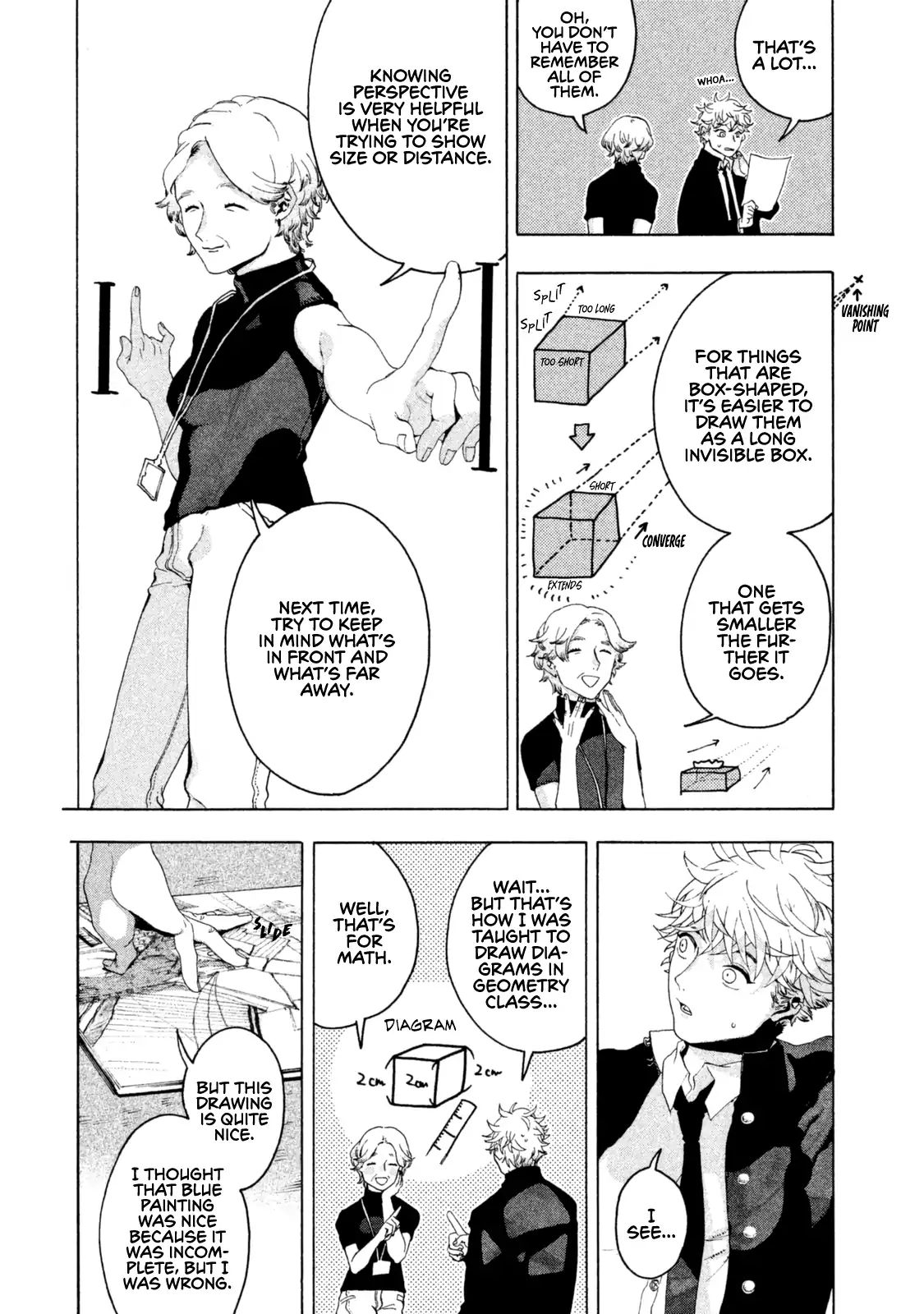 Blue Period chapter 2 page 38