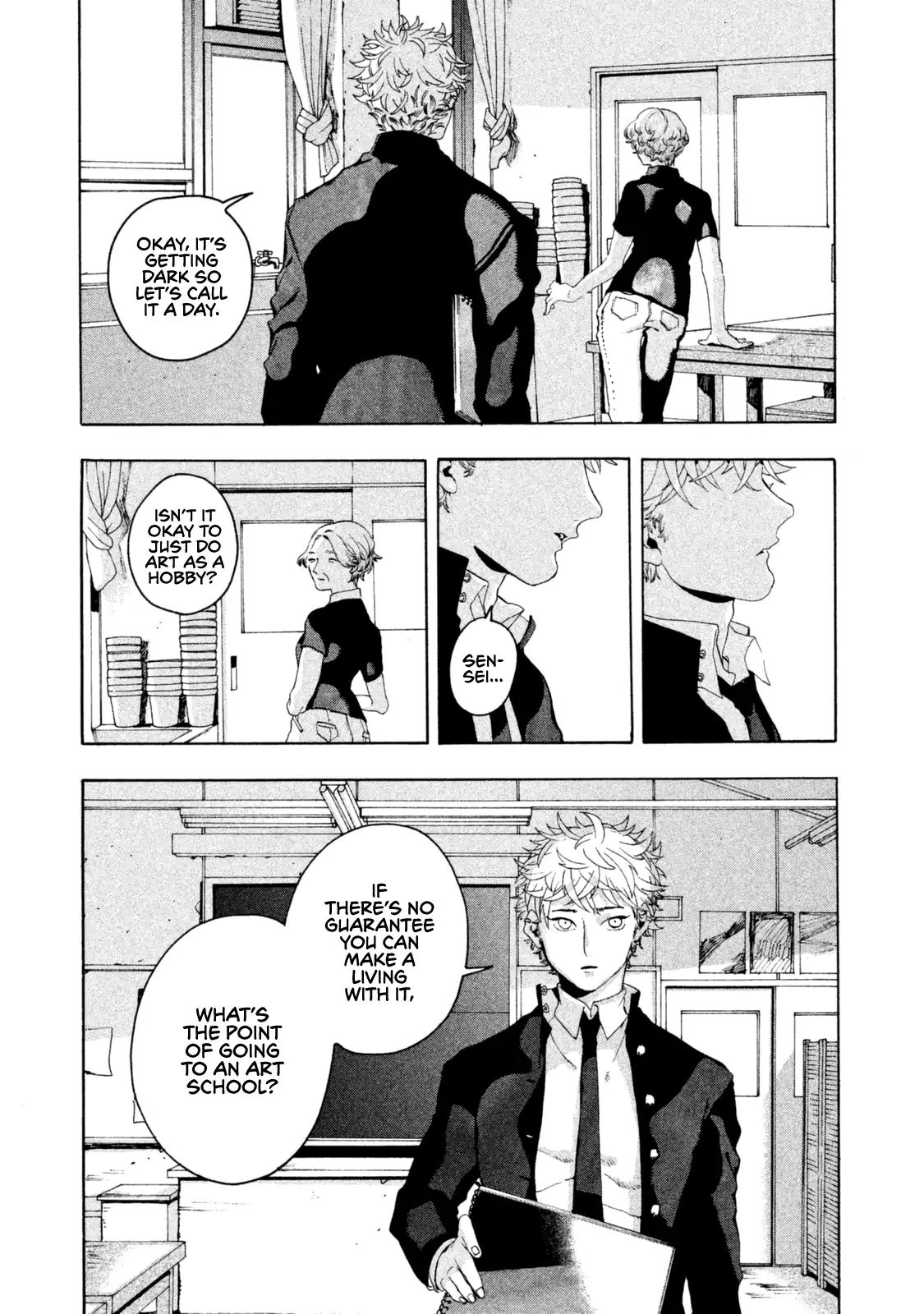 Blue Period chapter 2 page 40