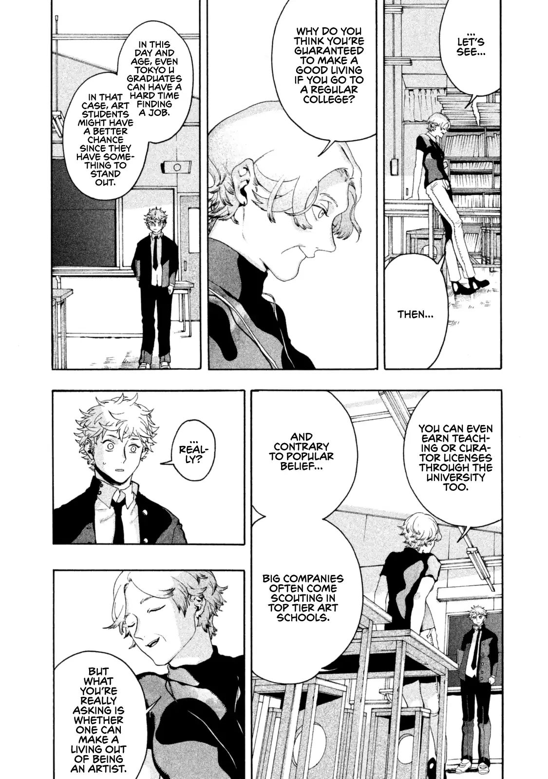 Blue Period chapter 2 page 41