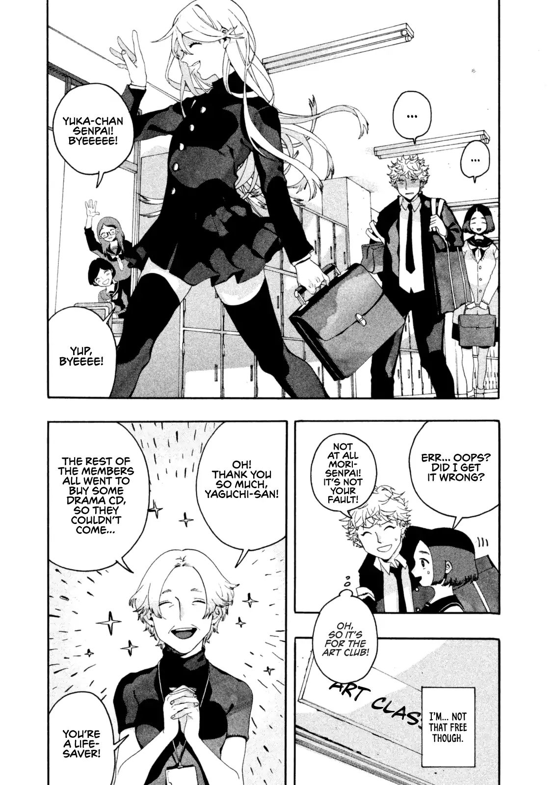 Blue Period chapter 2 page 5