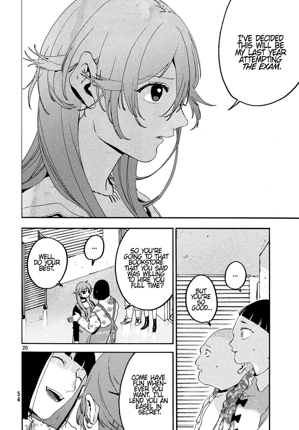 Blue Period chapter 22 page 18