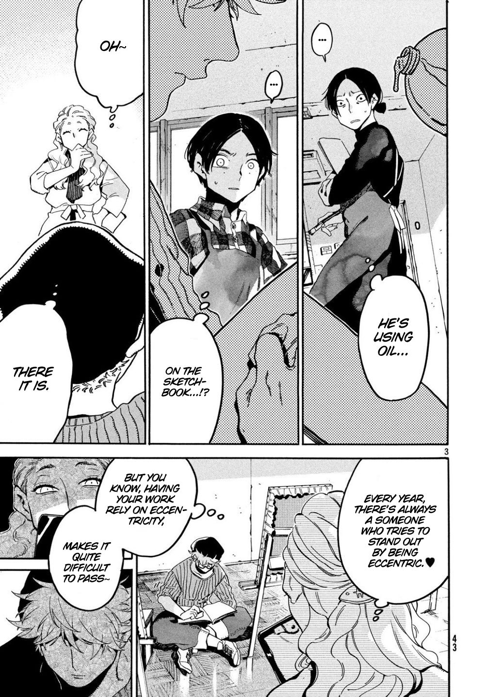 Blue Period chapter 24 page 3