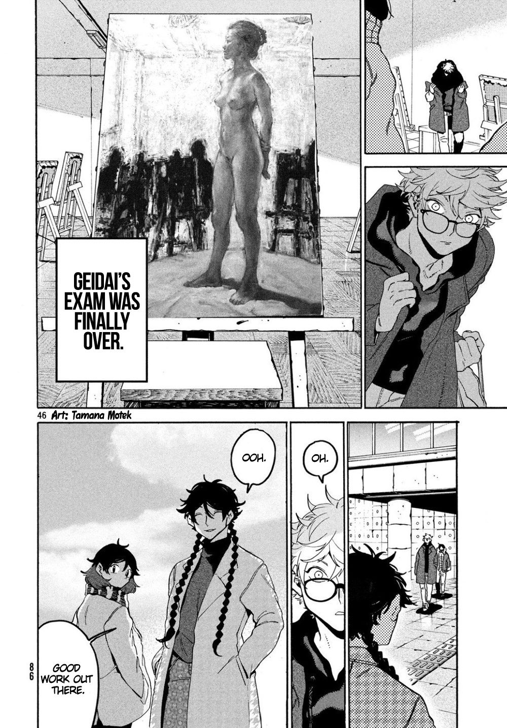 Blue Period chapter 24 page 42