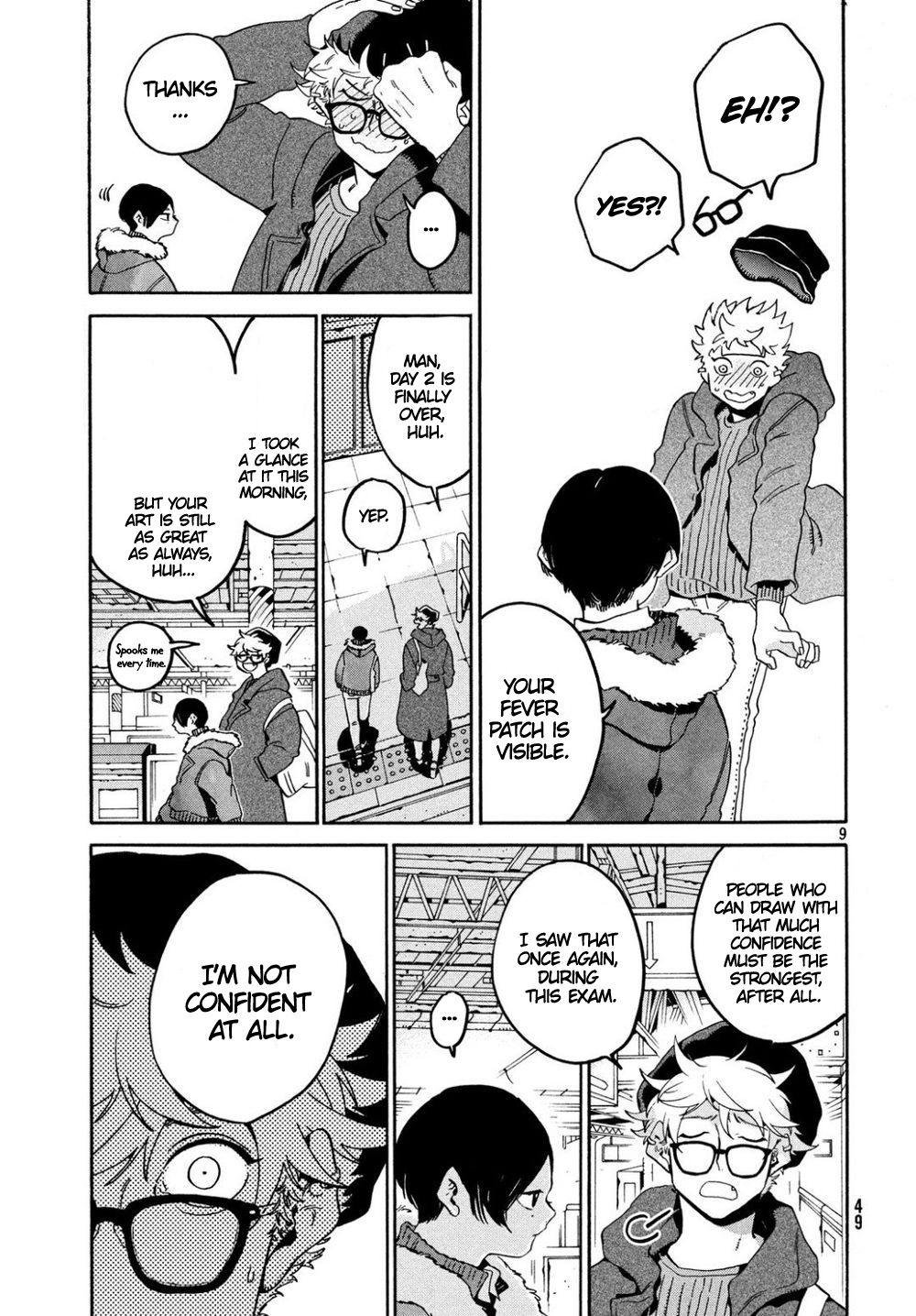 Blue Period chapter 24 page 9